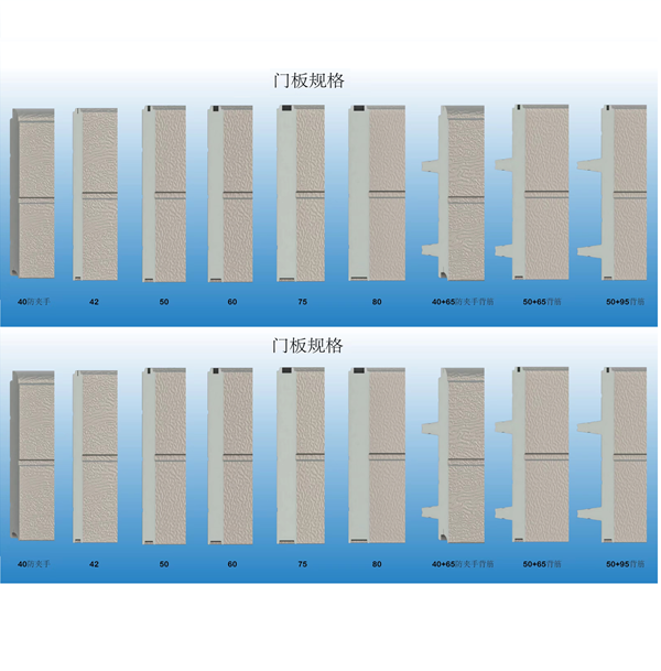 帶背筋工業(yè)提升門(mén)